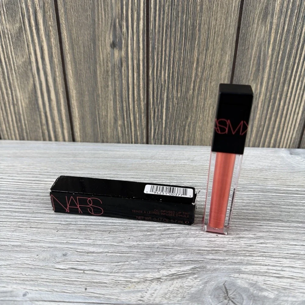 Nars Oil-Infused Lip Tint ORGASM X - Size 0.17 Oz. / 5.7mL - Picture 5 of 13
